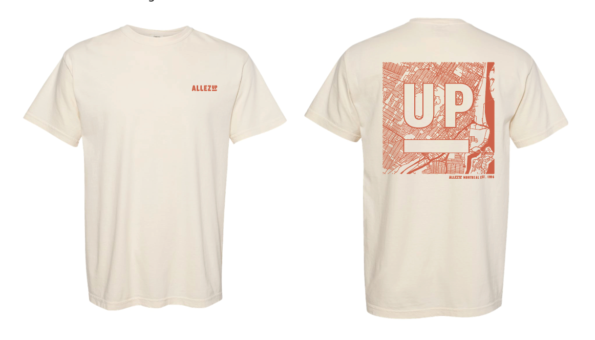 T-Shirt Allez Up MTL