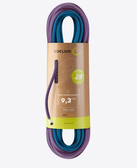 Tommy Caldwell Eco Dry Color Tec 9.3mm - 70m Pink/Turquoise