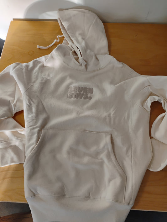 Seven Bays - Fall 25 - Embroidery Hoodie - Bubble Logo